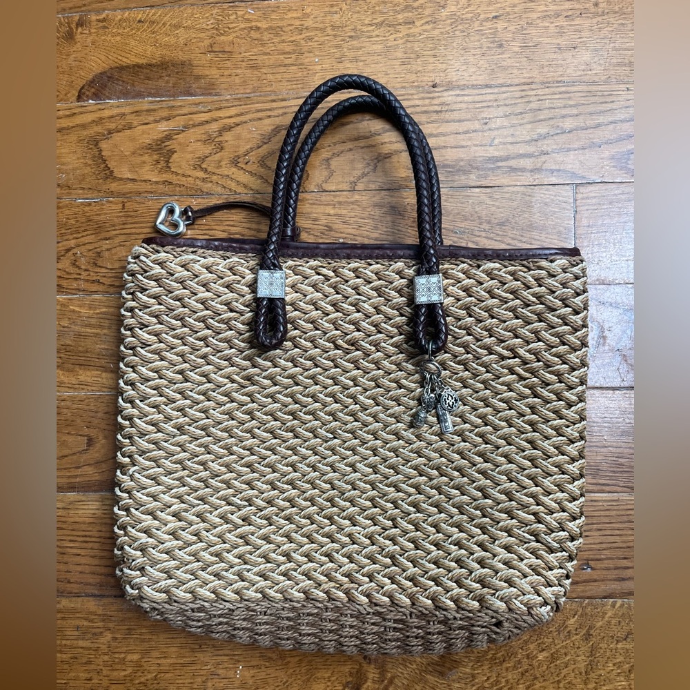 Vintage Brighton Woven Handbag